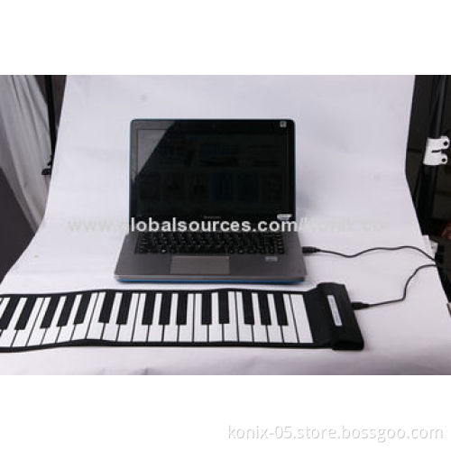 Hot selling silicone digital roll-up piano for kids